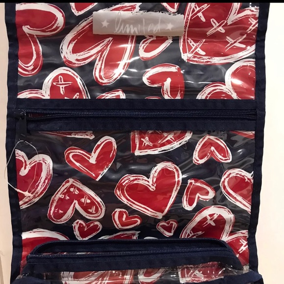 Limited Hanging Accessory or Makeup Travel Bag Clear Zipper Close Pouches
NWOT - Picture 8 of 11